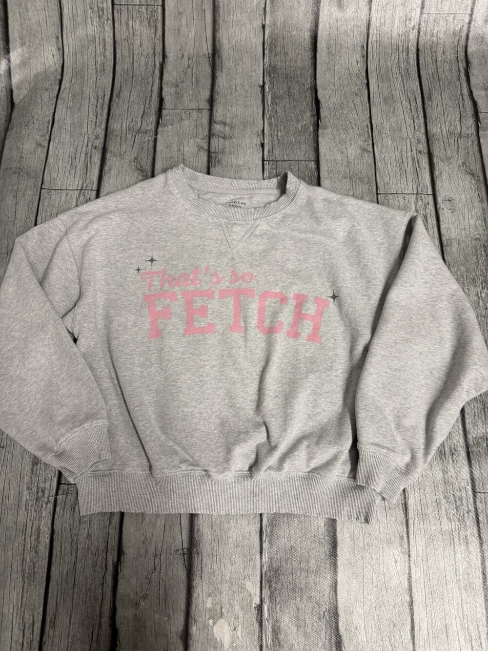 American Eagle X Mean Girls That's So Fetch Oversized Pullover Sweatshirt Small